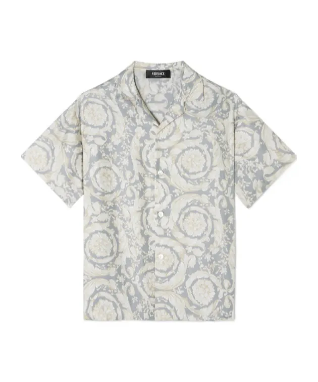Versace Kids Barocco Short-Sleeved Shirt
