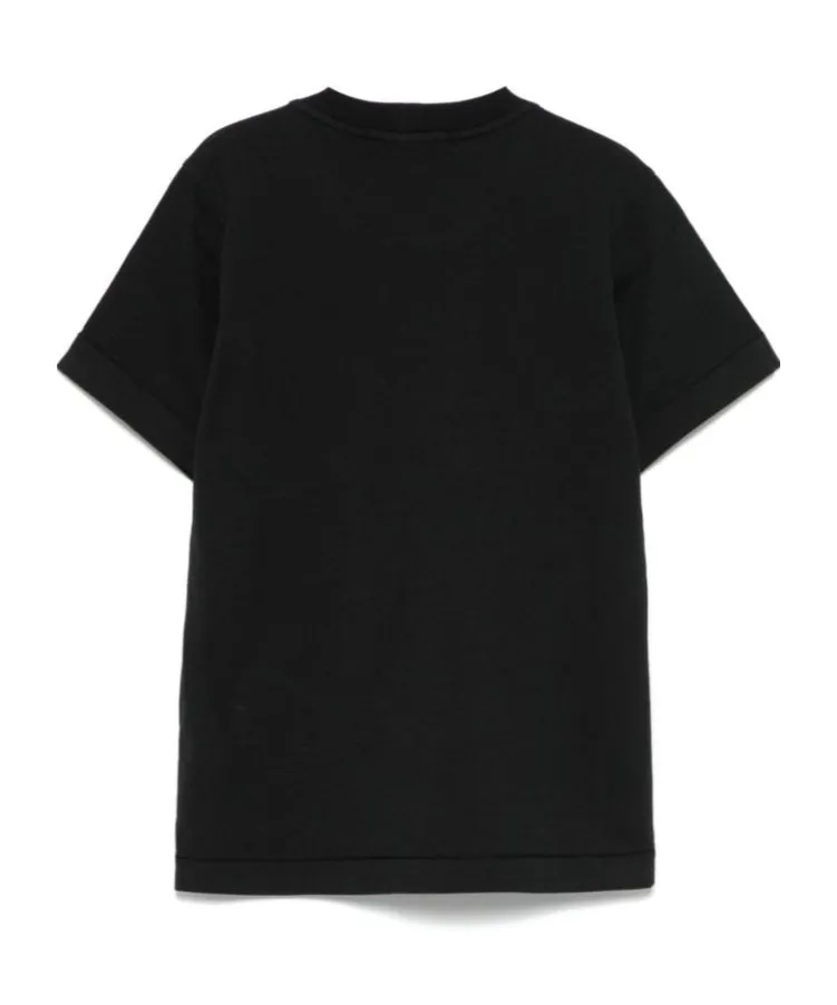 Stone Island Junior Logo Patch Crewneck T-Shirt