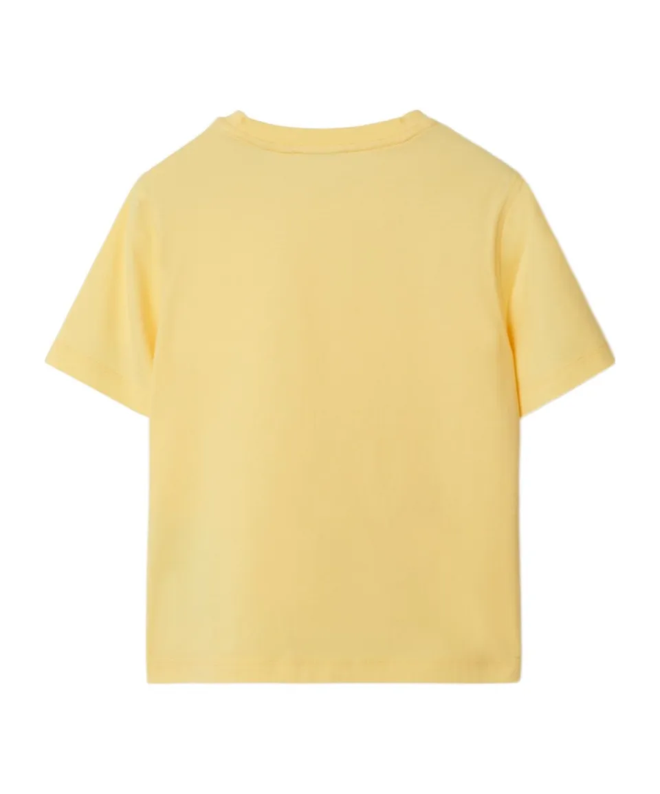 Burberry Kids Check Label T-Shirt