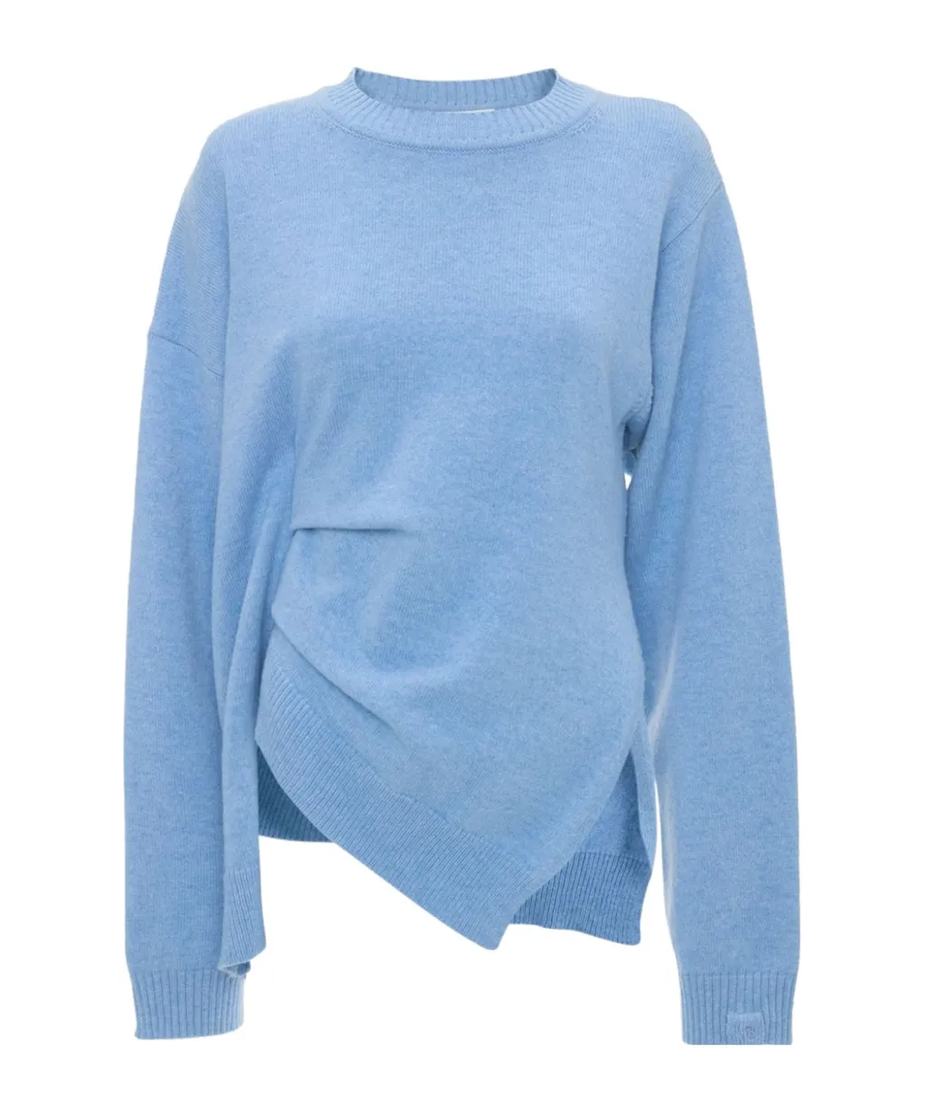 Gathered-Detail Sweater
