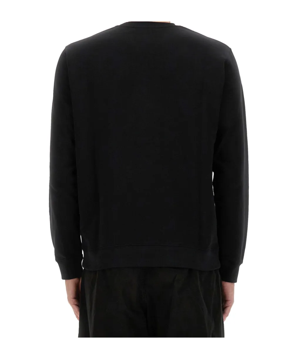 Msgm Logo-Printed Crewneck Sweatshirt