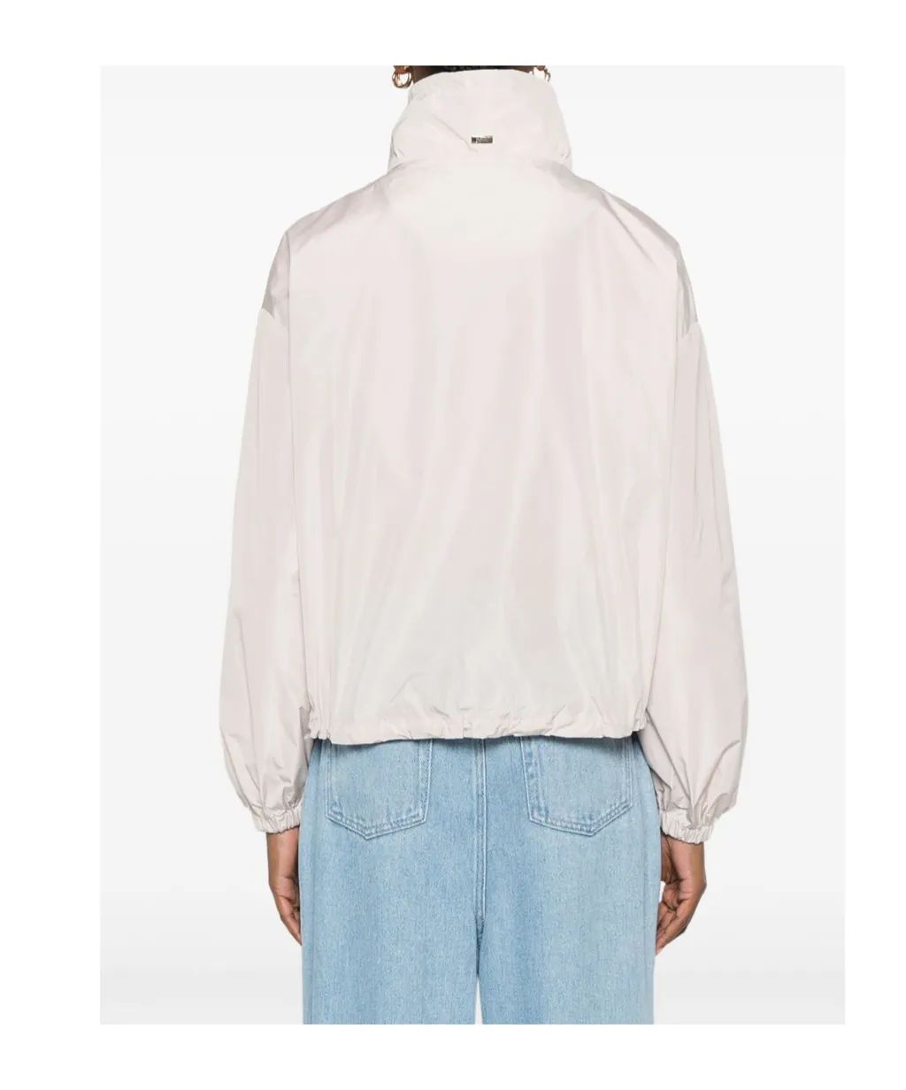 Herno Drawstring Hem Zip-Up Jacket