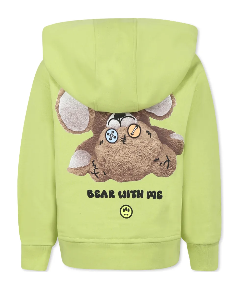Barrow Kids Bear Printed Hoodie