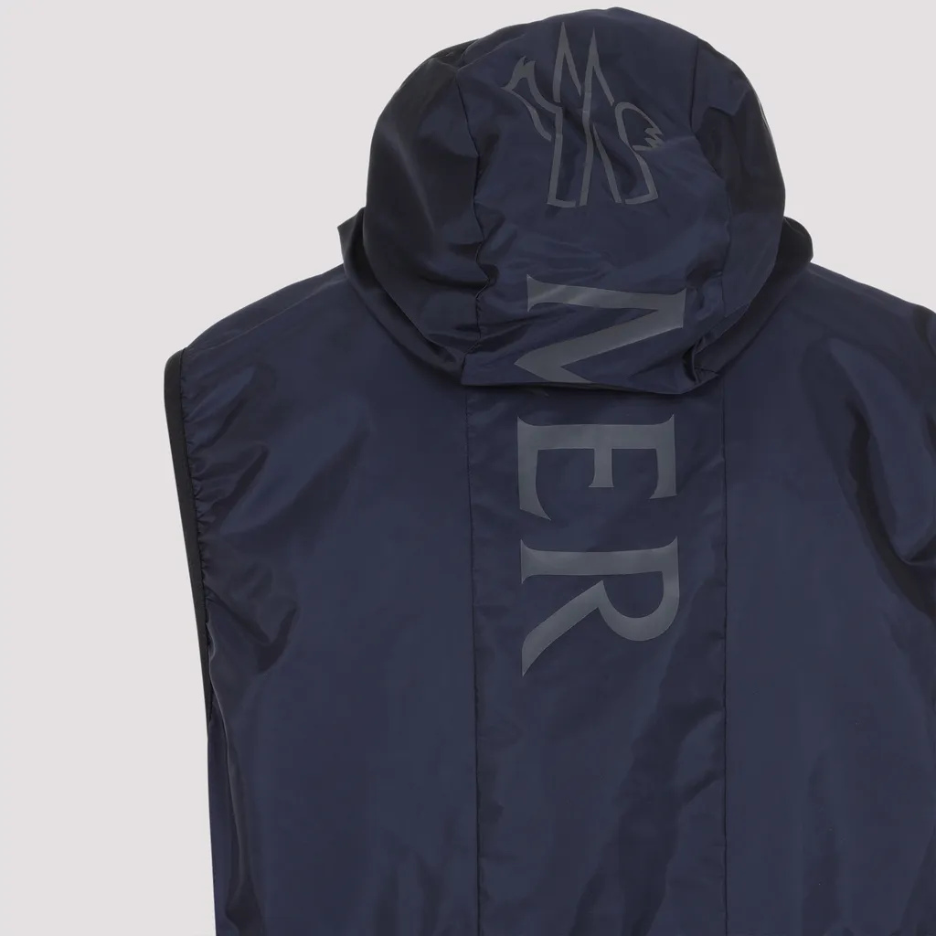 Moncler Moretan Zip-Up Hooded Gilet