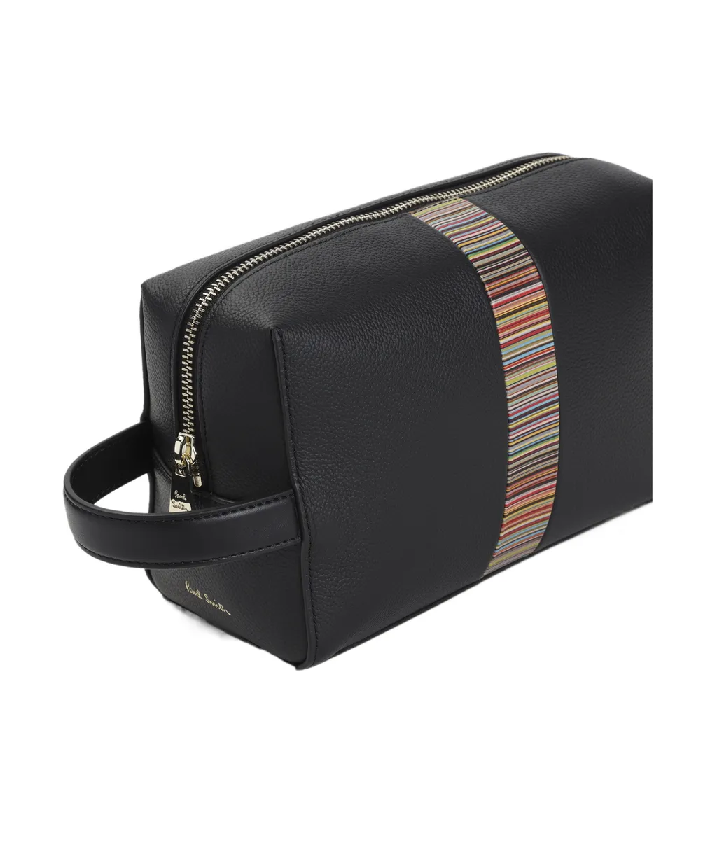 Signature Stripe Wash Bag