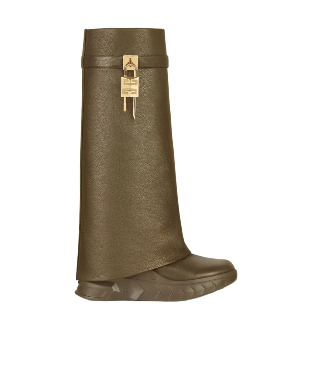 Shark Lock Biker Boots