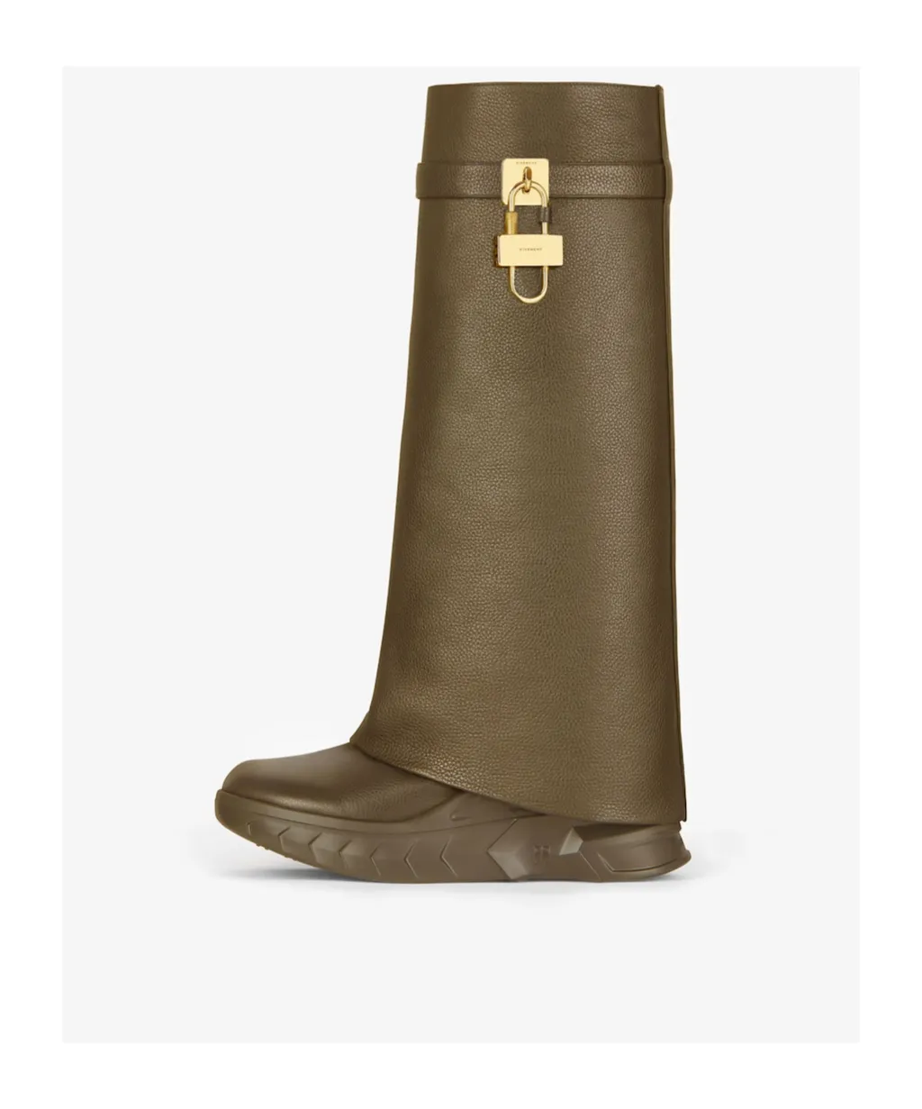 Shark Lock Biker Boots
