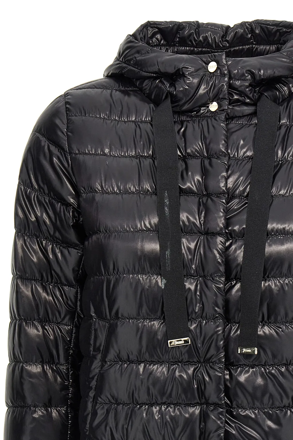 Herno Quilted Hooded Drawstring Puffer Jacket