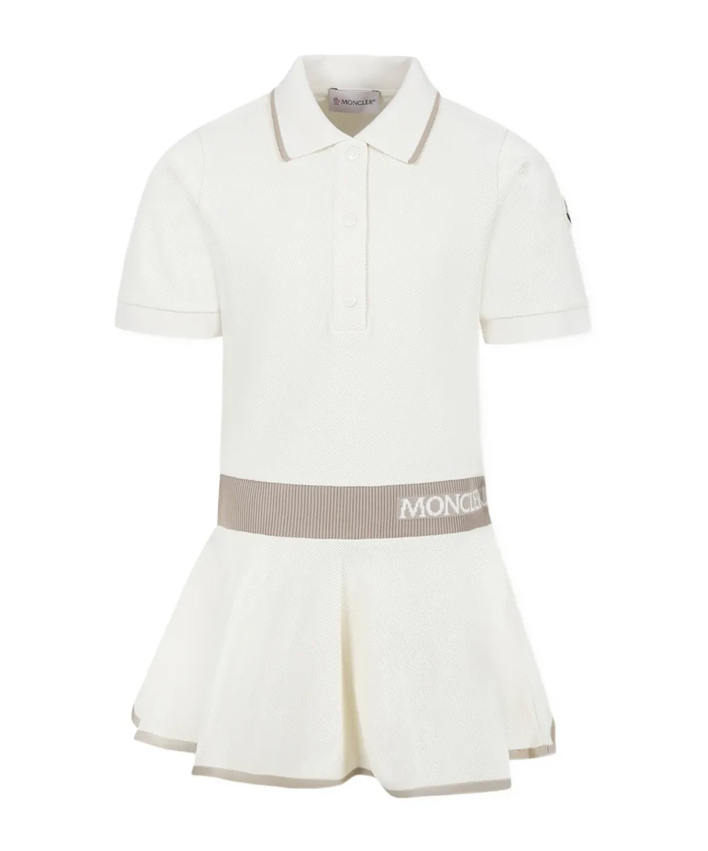 Moncler Enfant Piquet Polo Dress