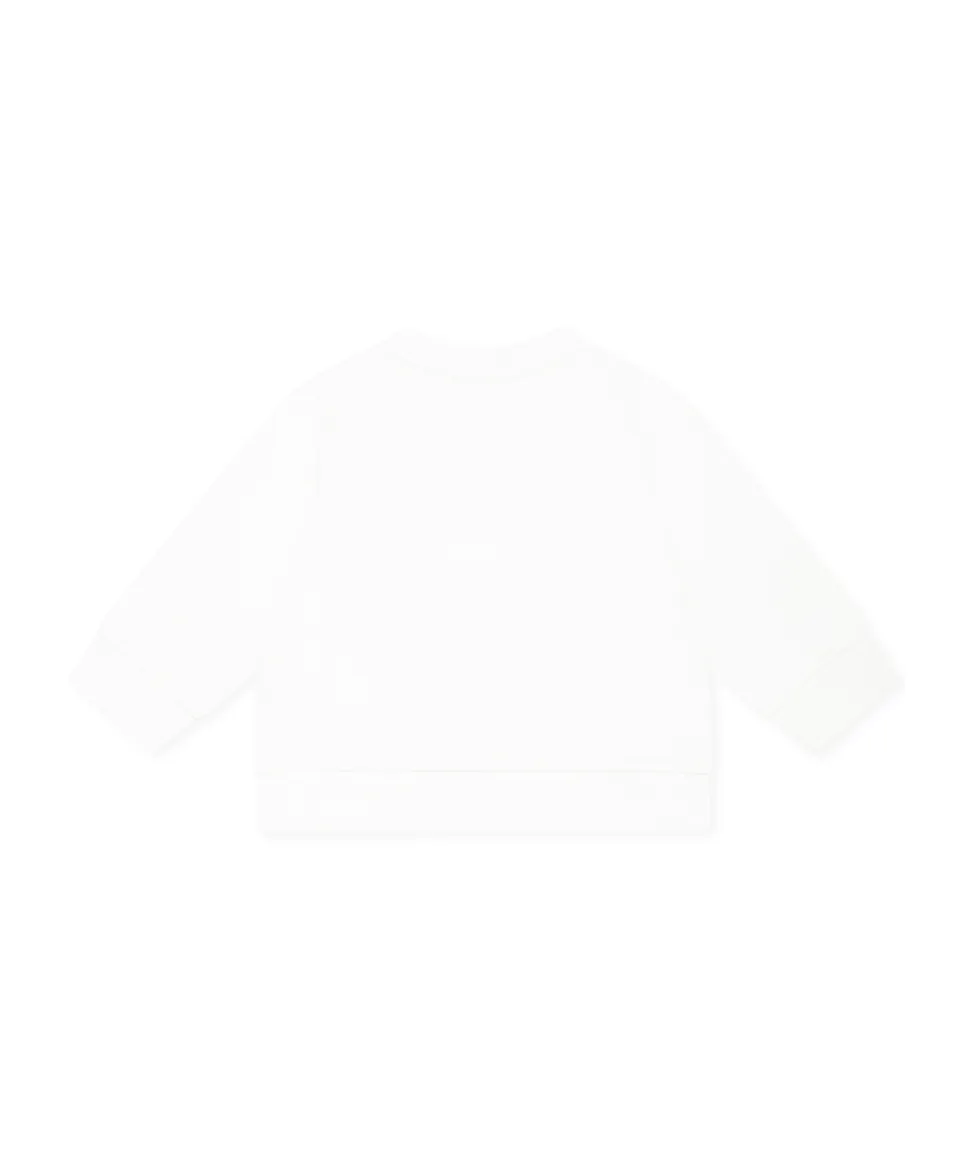 Moncler Enfant Embroidered Logo Sweatshirt