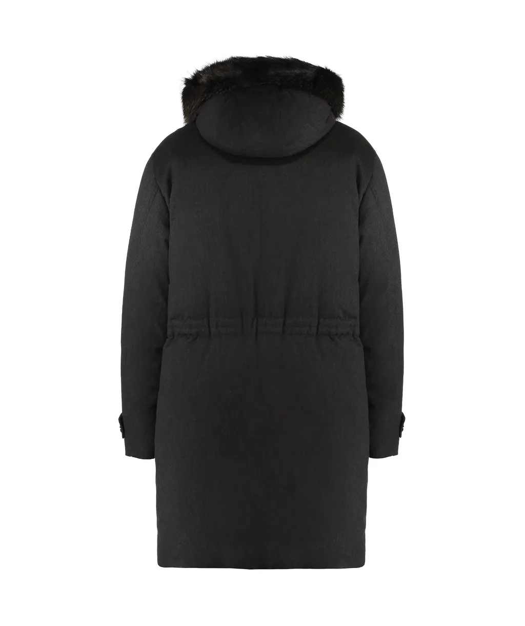 Hooded Parker Down Jacket