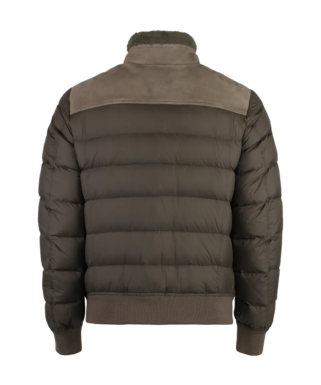 Long-Sleeved Down Jacket