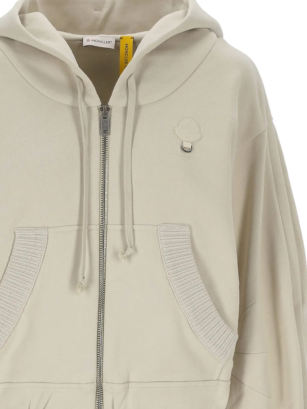 Moncler X Willow Smith Eyelet Zipped Hoodie