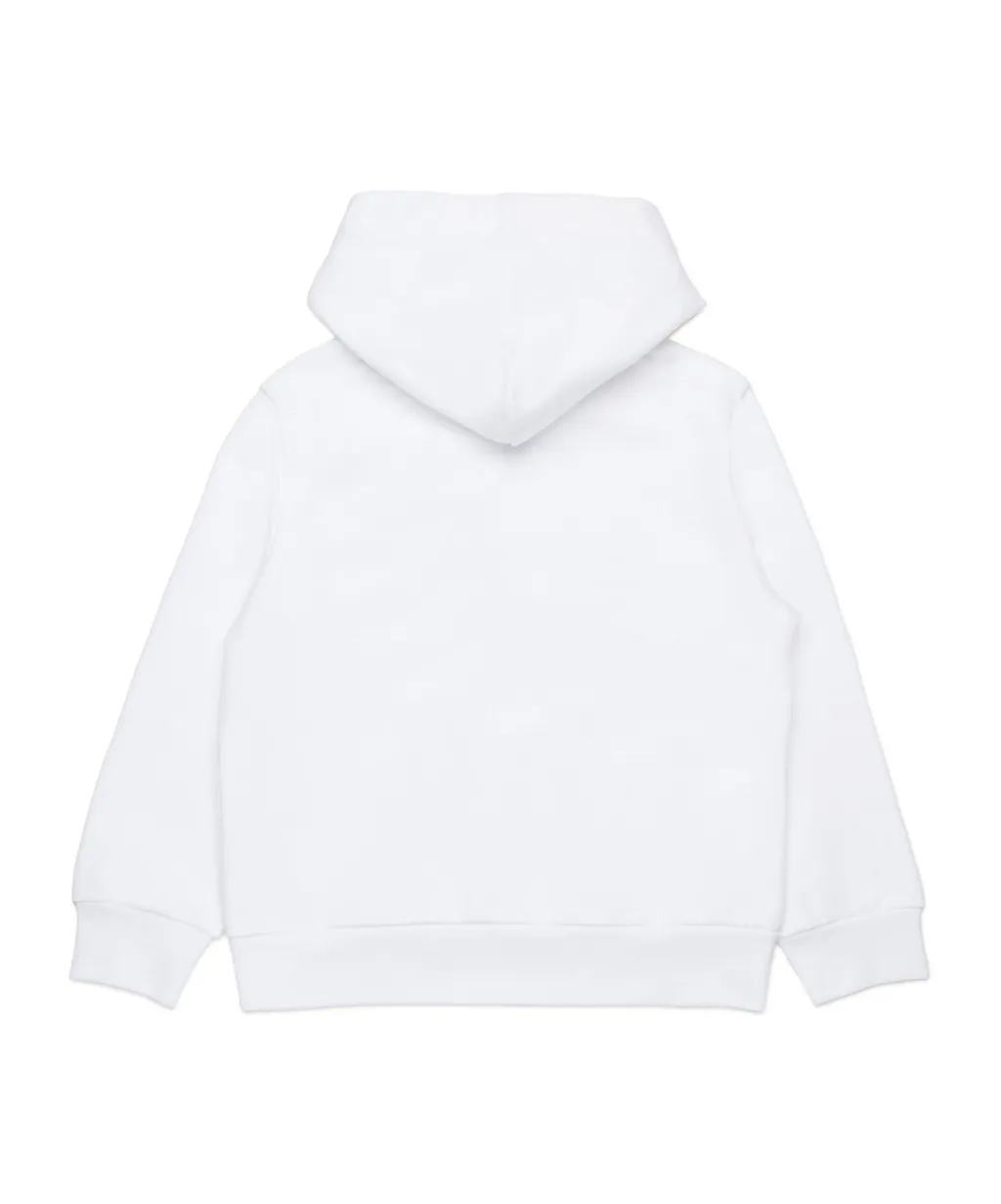 Marni Kids Logo Detailed Hoodie