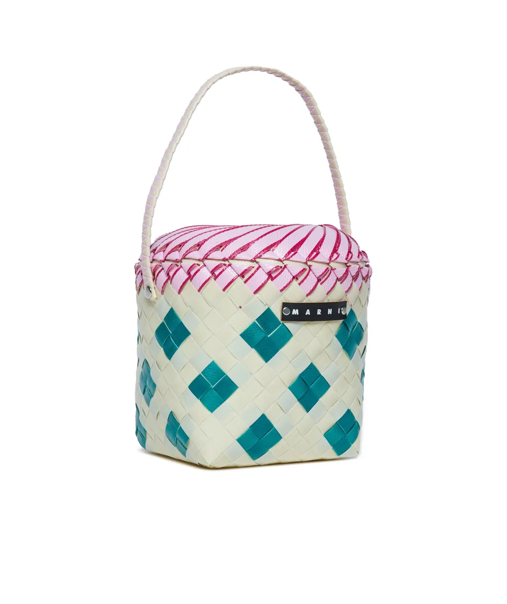 Marni Kids Interwoven Beach Party Bag
