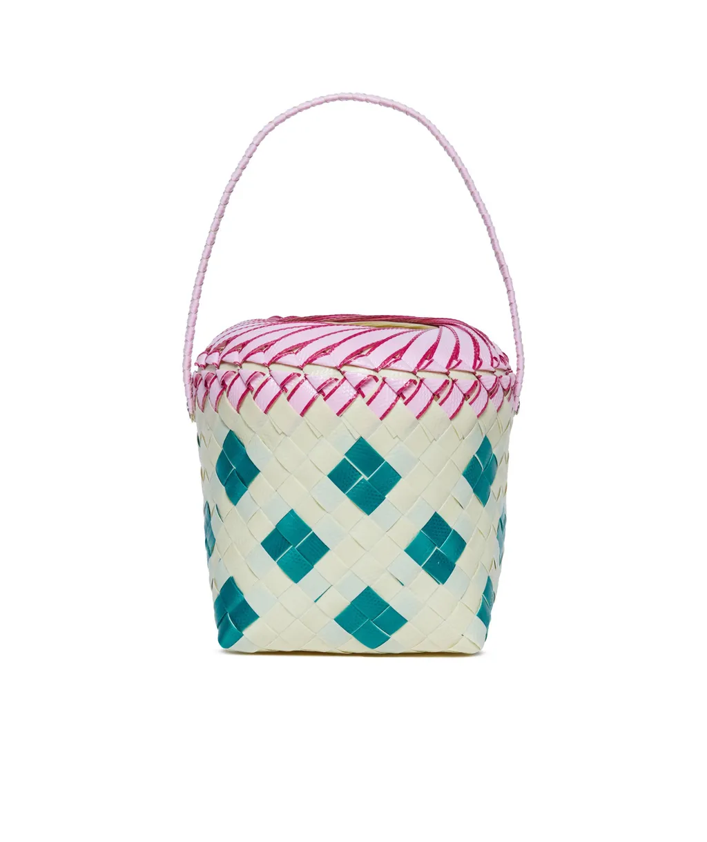 Marni Kids Interwoven Beach Party Bag