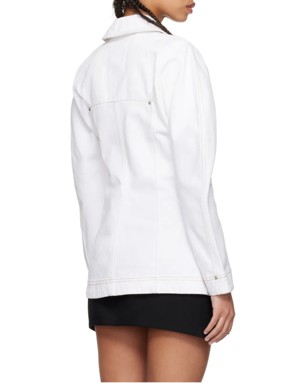 Givenchy Collared Button-Up Denim Jacket