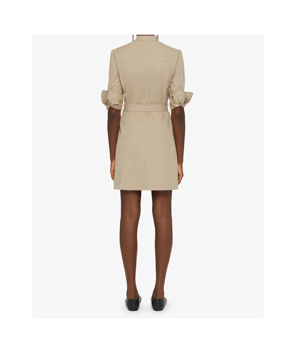 Givenchy Tied-Waist Safari Dress
