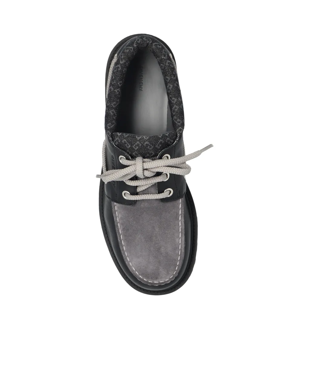 Givenchy Denim Storm Boat Shoes