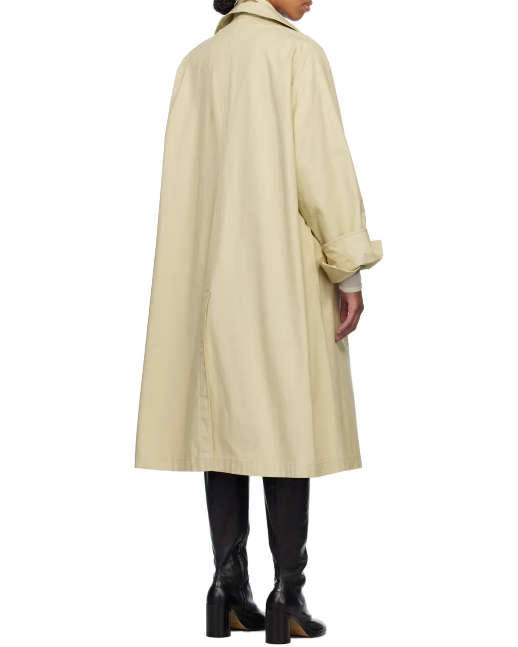 Maison Margiela Layered Mid-Length Trench Coat