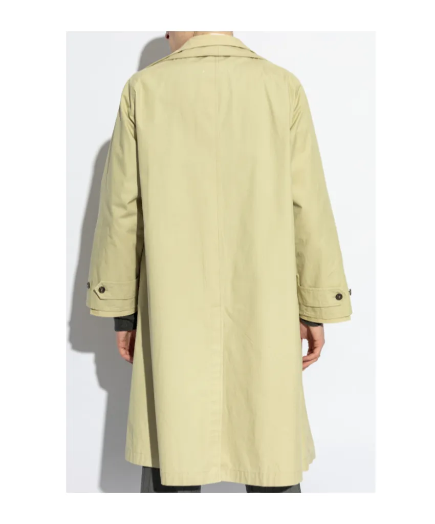 Maison Margiela Layered Mid-Length Trench Coat