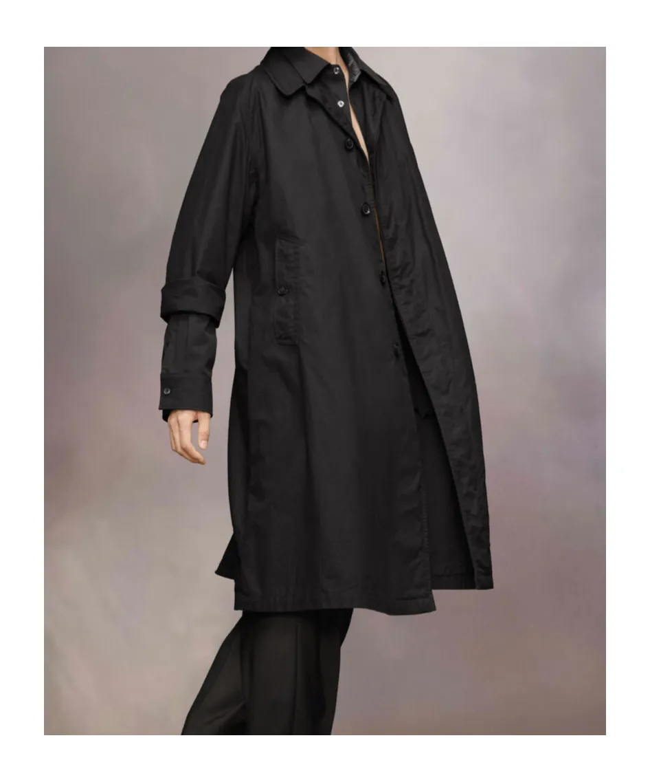Maison Margiela Layered Mid-Length Trench Coat