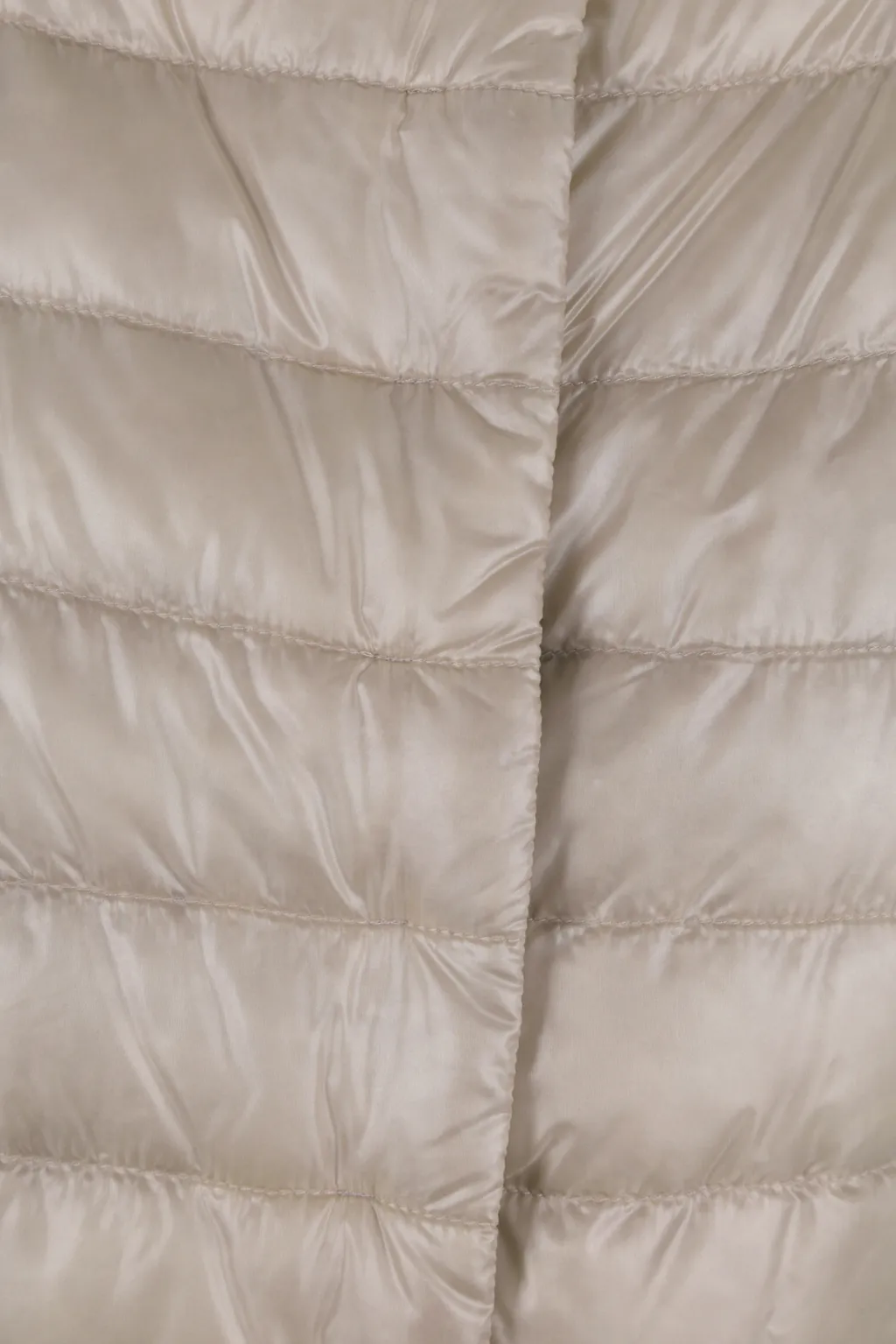 Snap-Button Quilt Down Jacket
