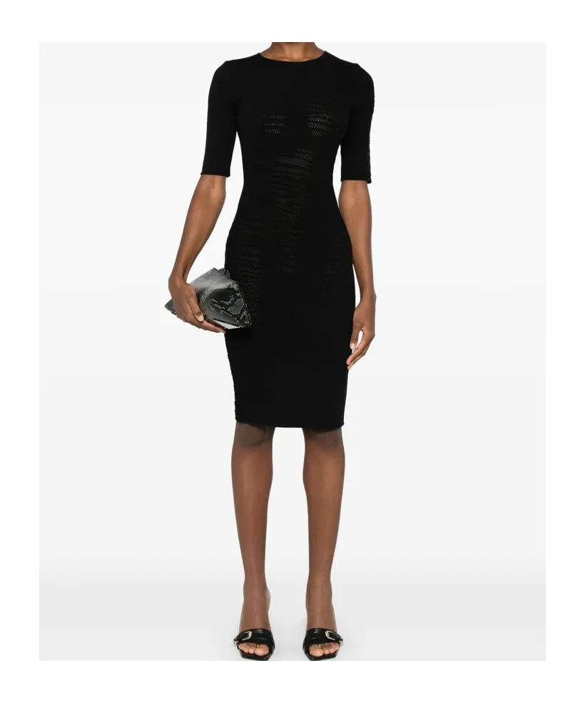 Roberto Cavalli Textured Sheath Dress