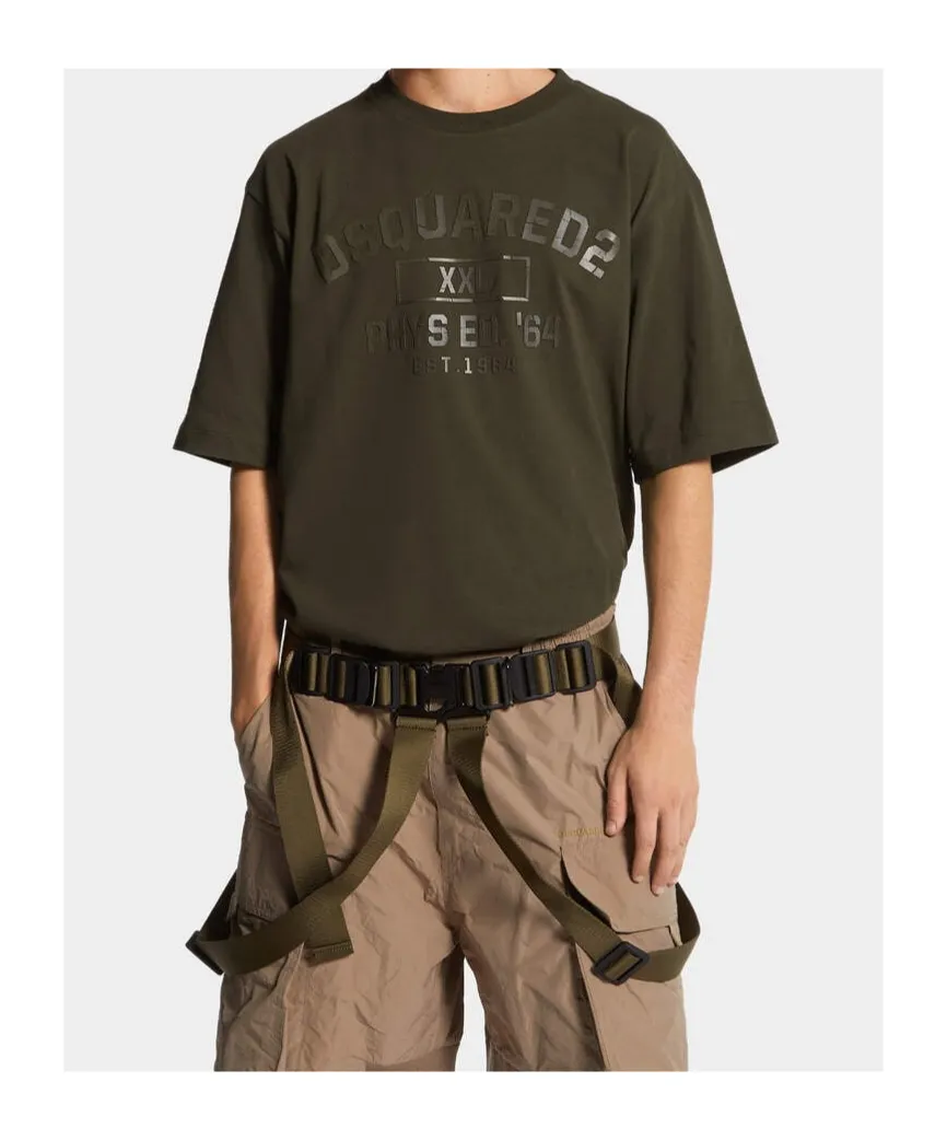 Dsquared2 Logo Printed Crewneck T-Shirt