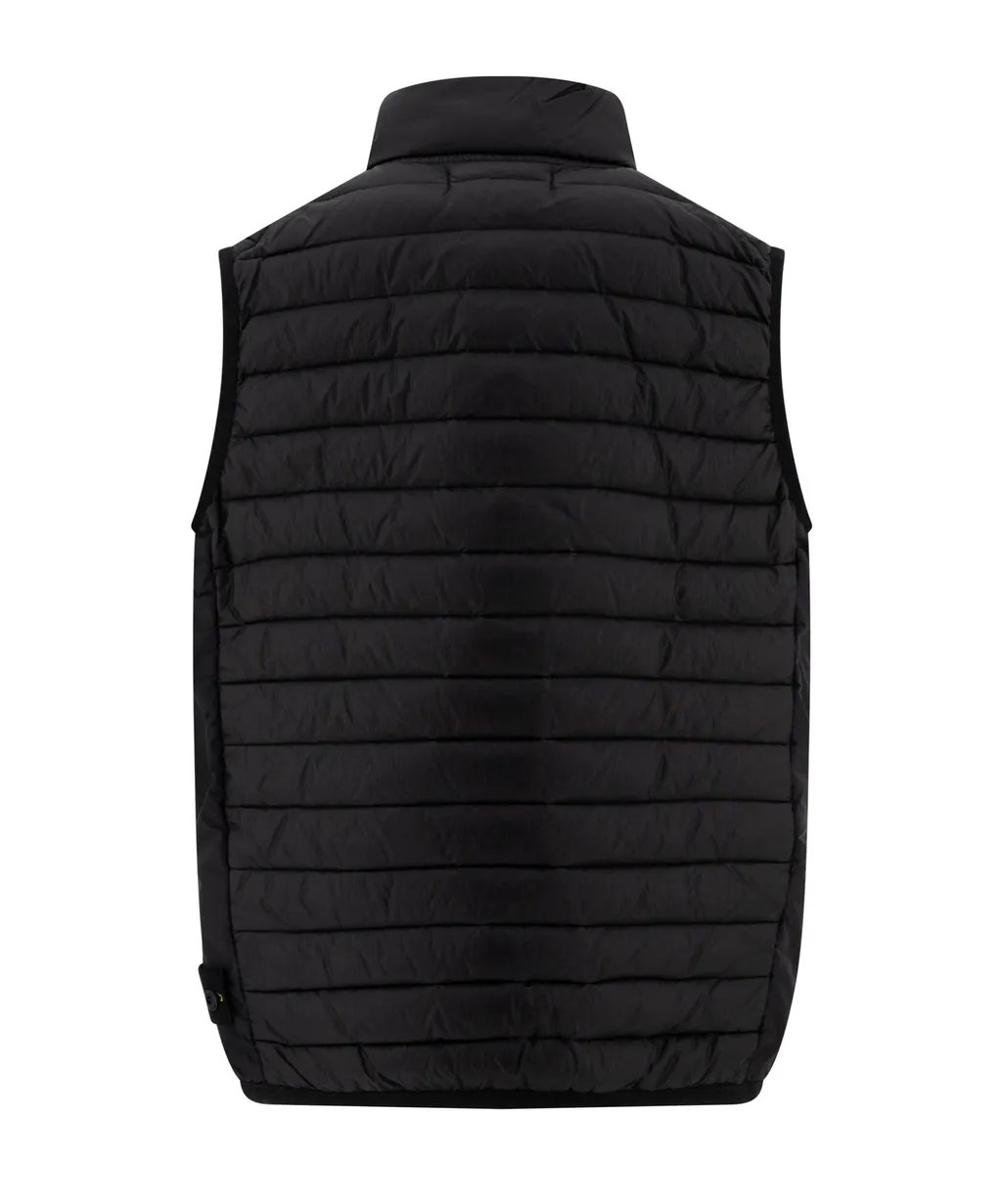 Stone Island Junior	Zip-Up Sleeveless Vest