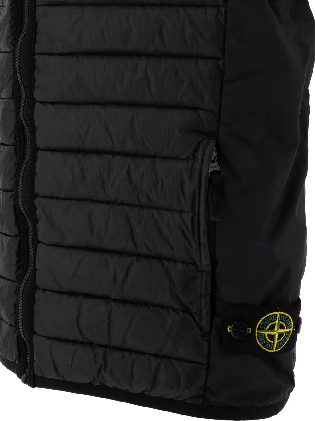 Stone Island Junior	Zip-Up Sleeveless Vest