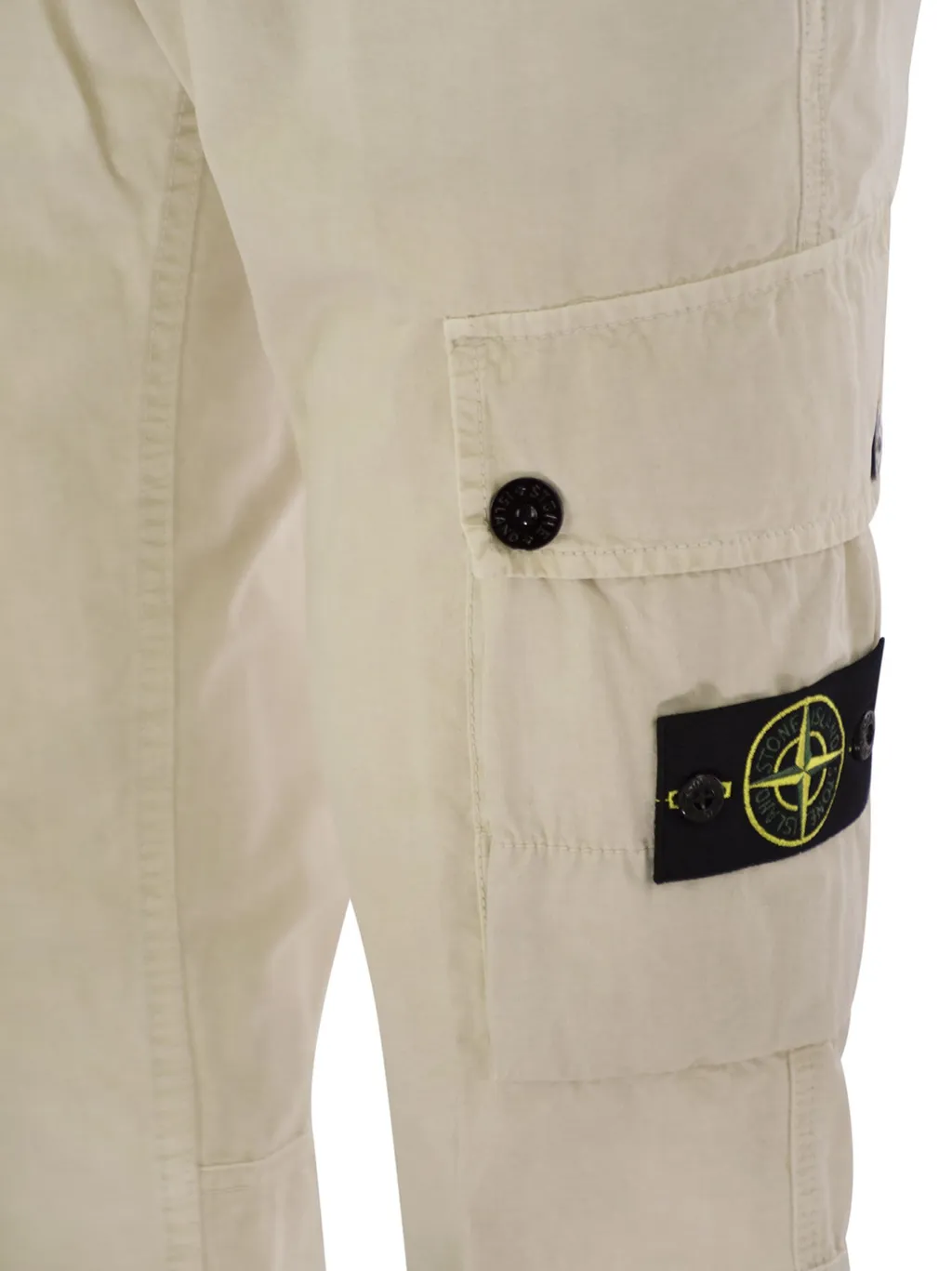 Stone Island Brushed Old Effect Slim Fit Cargo Trousers