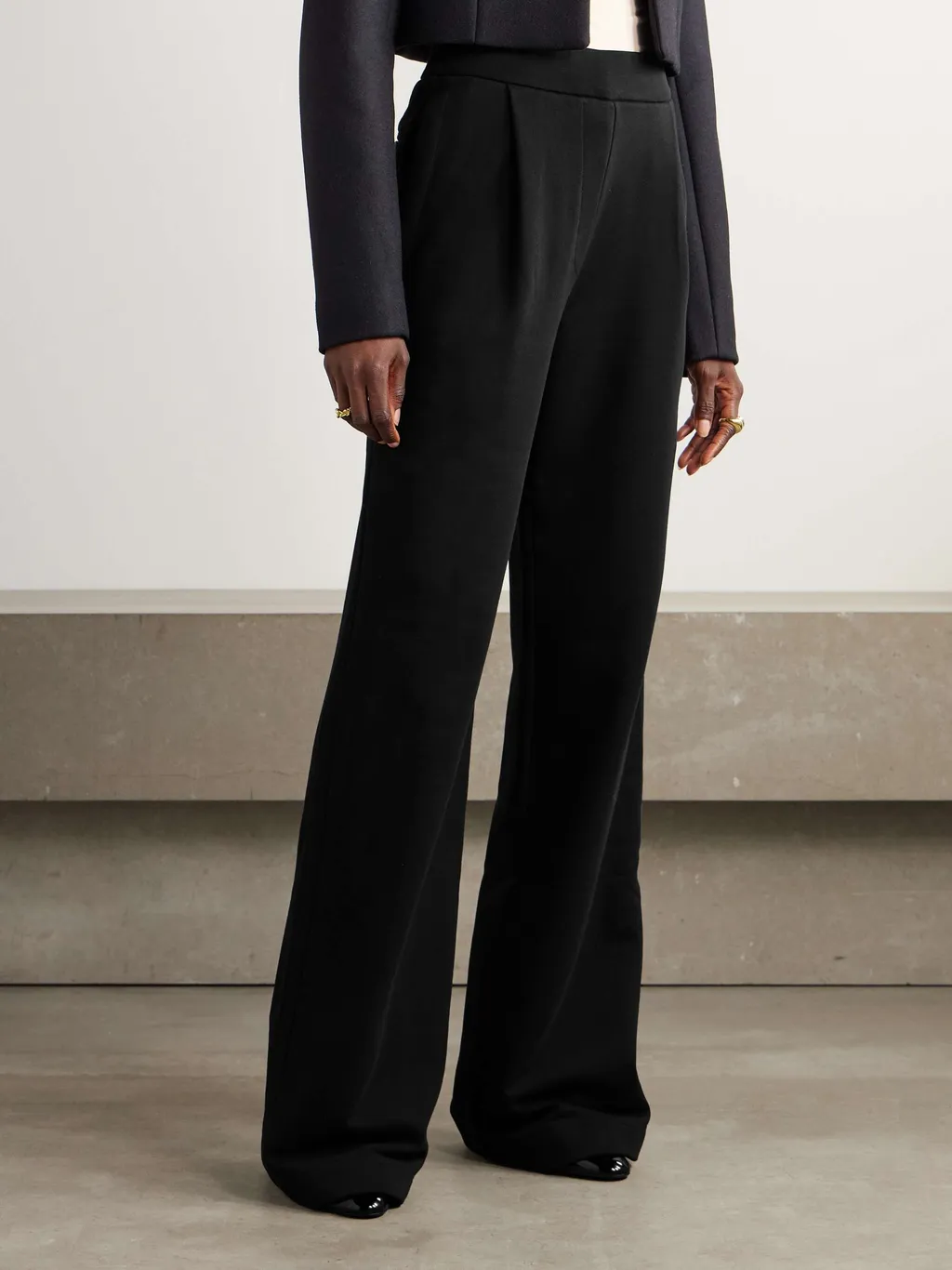 Wide-Leg Casual Pants
