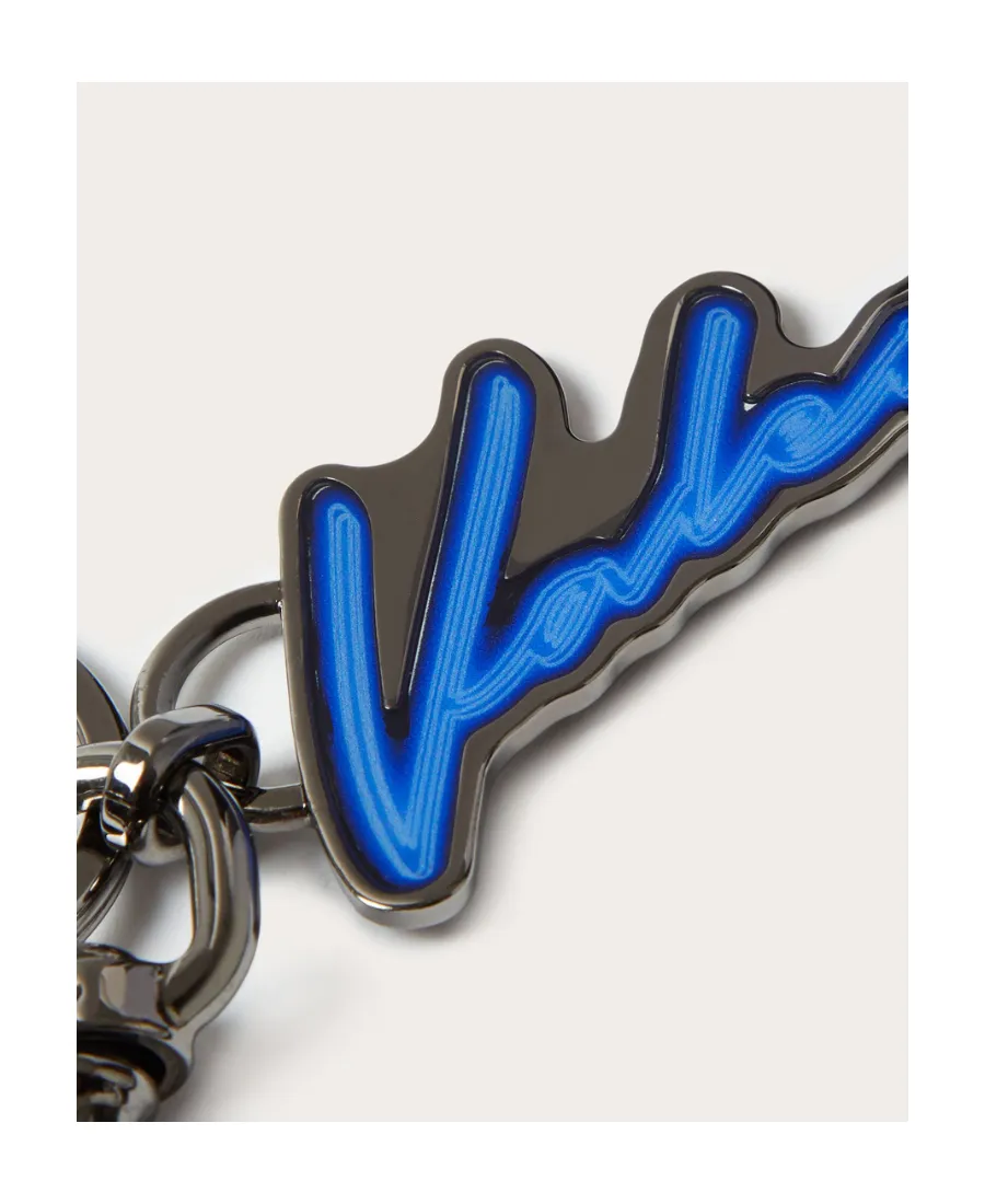 Garavani Neon Universe Keychain