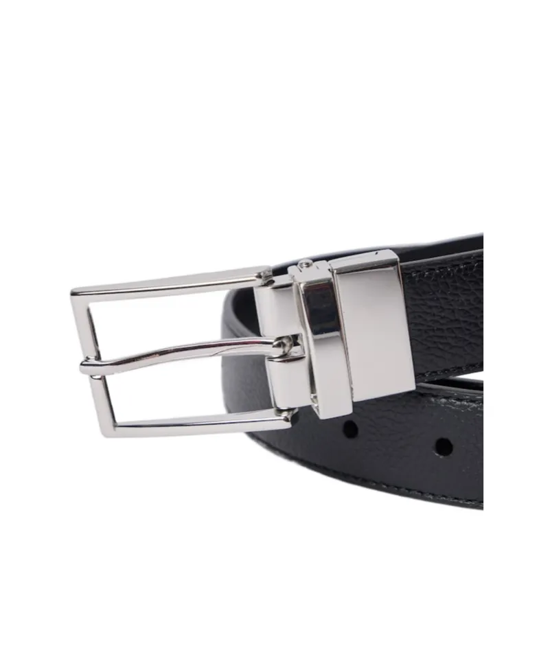 Emporio Armani Logo Debossed Belt