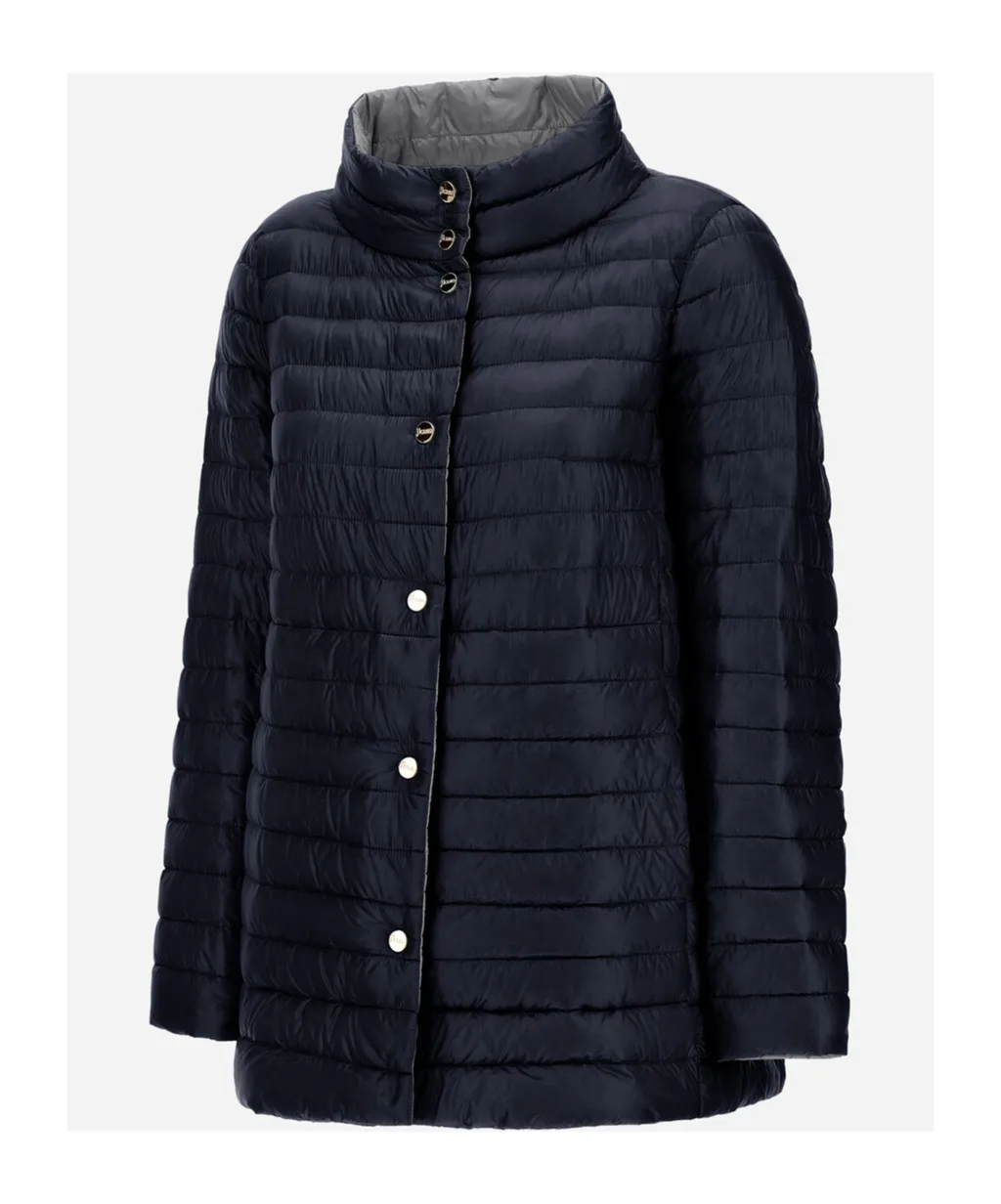 Herno Reversible Button-Up Down Jacket