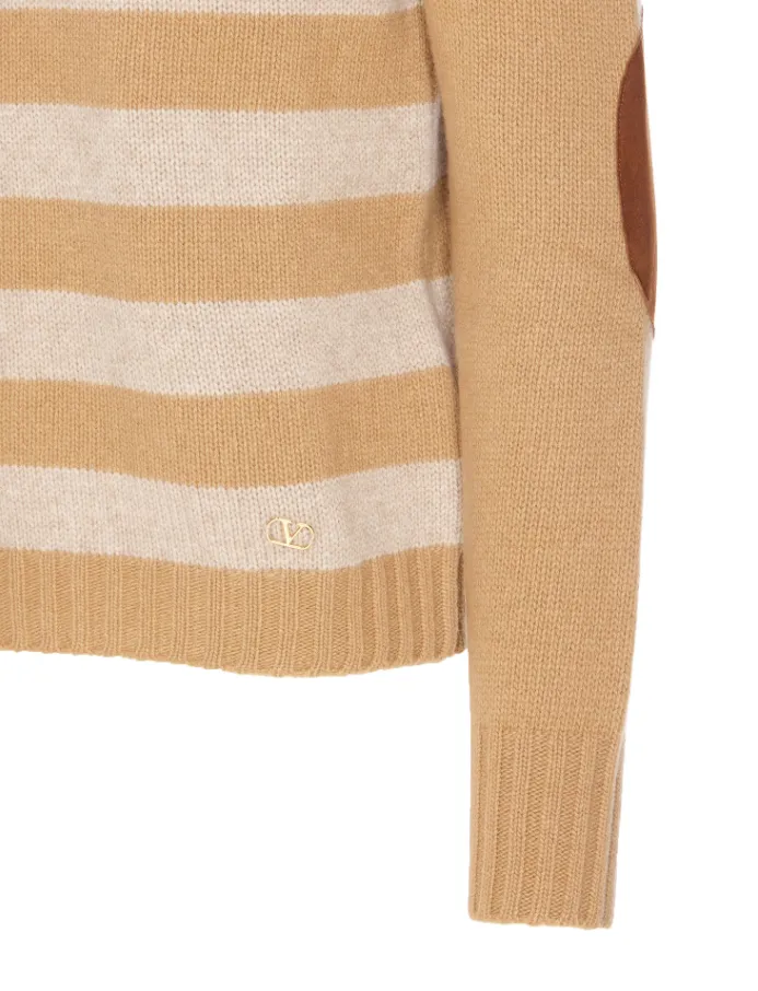 Valentino Striped Crewneck Jumper