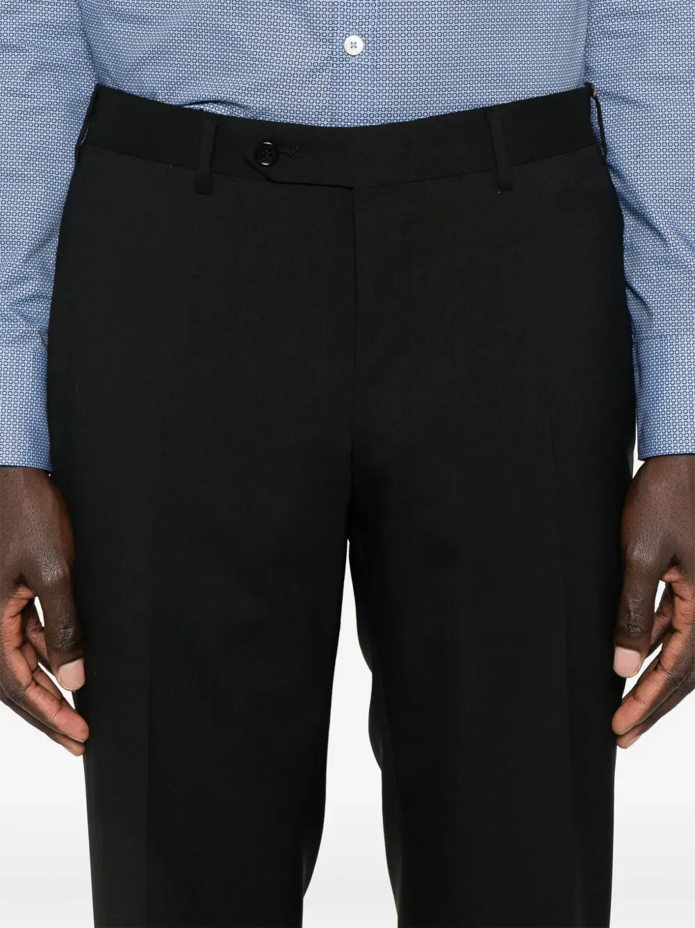 Belt-Loop Casual Pants