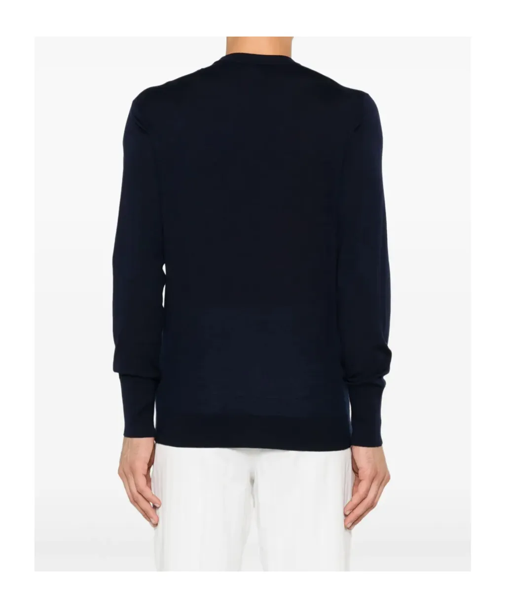 Eleventy Ribbed Crew Neck Knitwear
