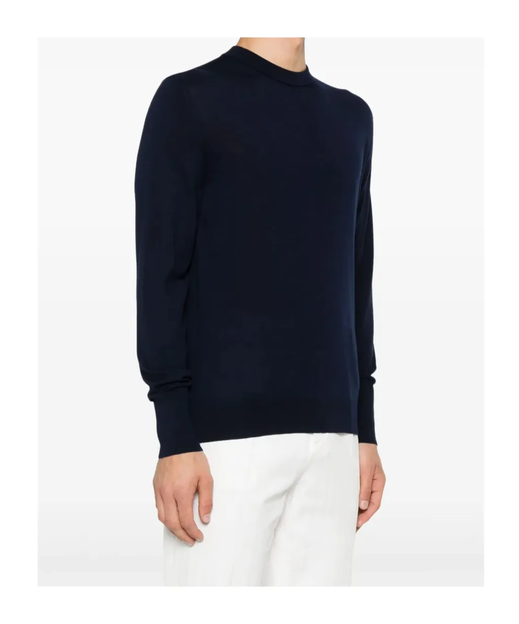 Eleventy Ribbed Crew Neck Knitwear