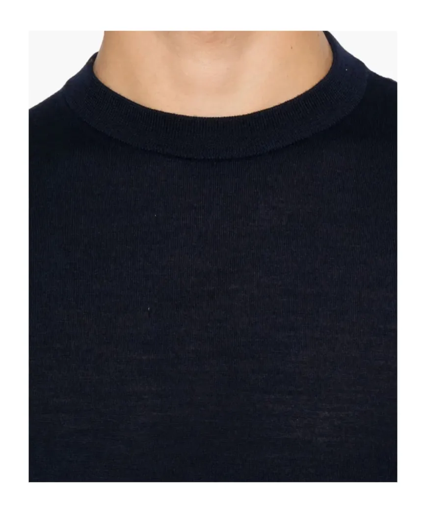 Eleventy Ribbed Crew Neck Knitwear
