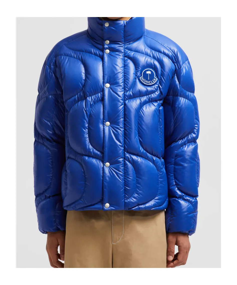 Moncler X Palm Angels Quilted Glossy Jacket