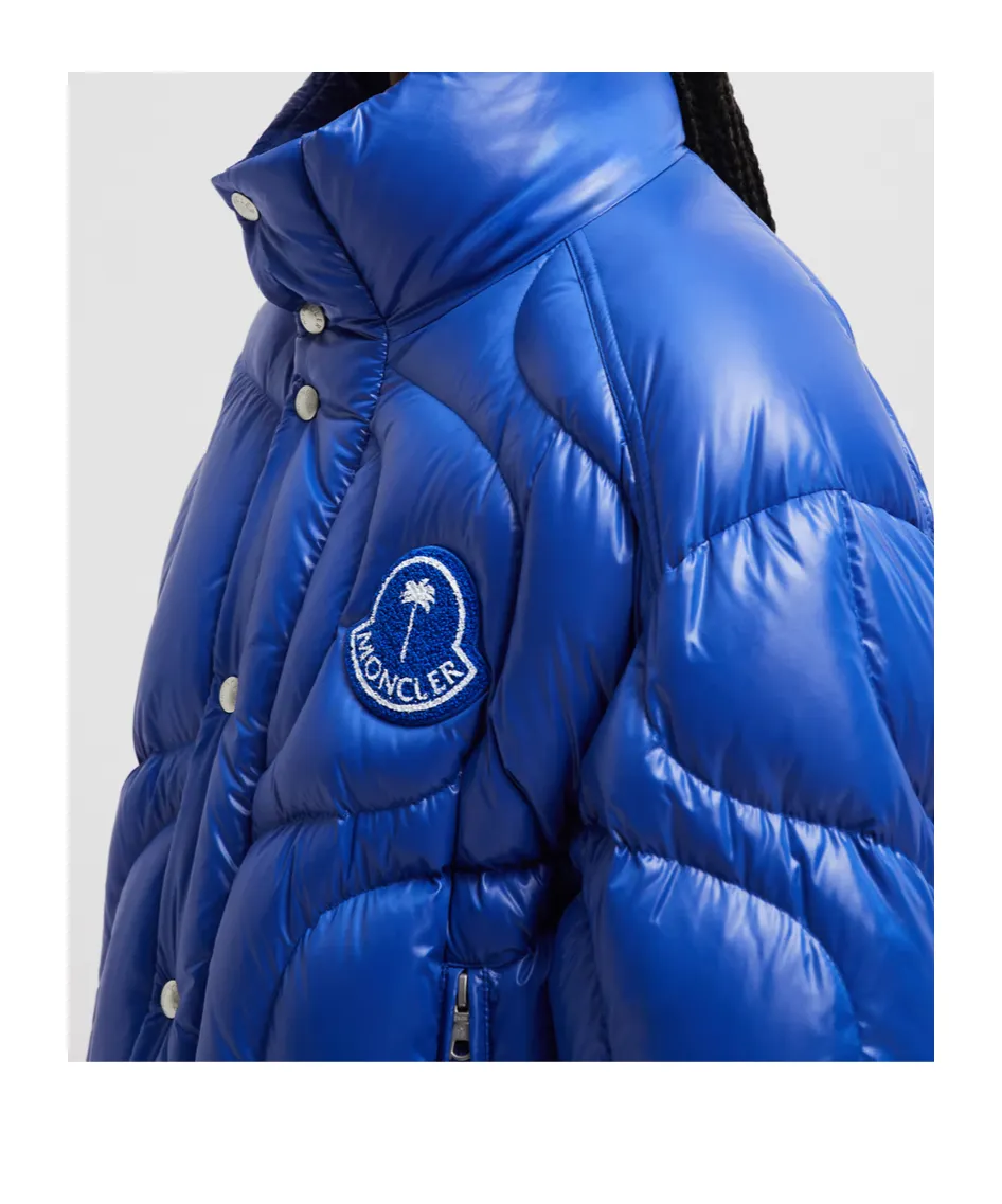 Moncler X Palm Angels Quilted Glossy Jacket