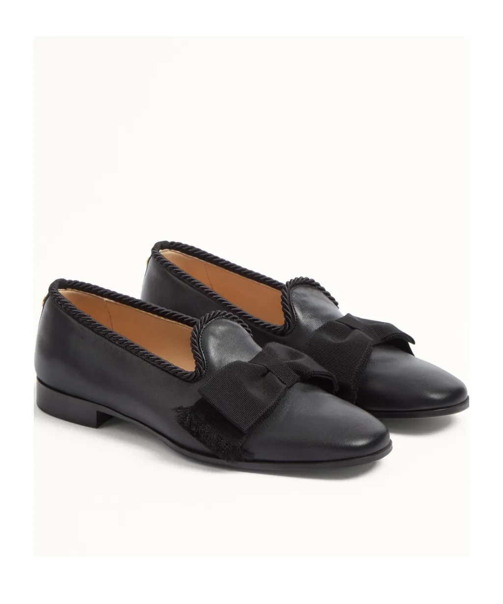 Valentino Fringe Detailed Slip-On Loafers