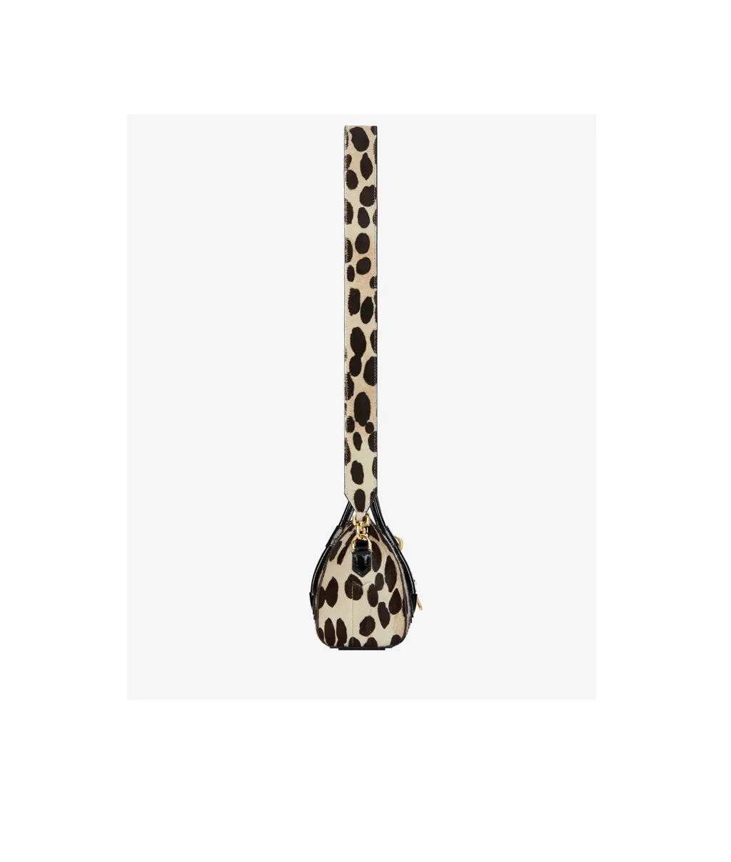 Givenchy Leopard Print Antigona Toy Lock Bag