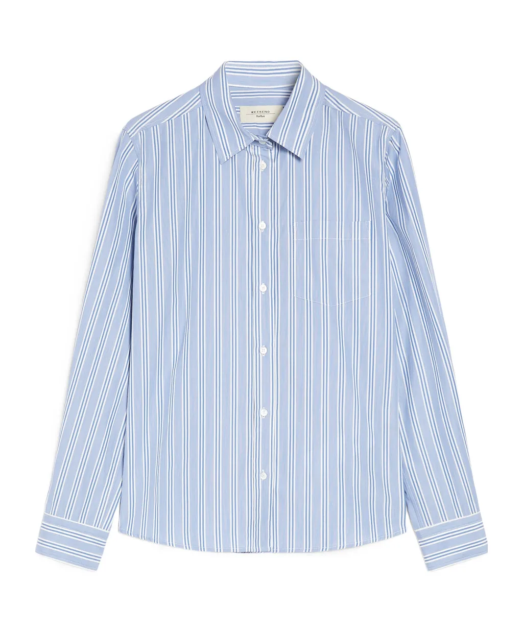 Weekend Max Mara Buttoned Striped Shirt