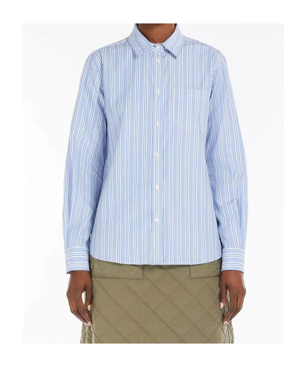 Weekend Max Mara Buttoned Striped Shirt
