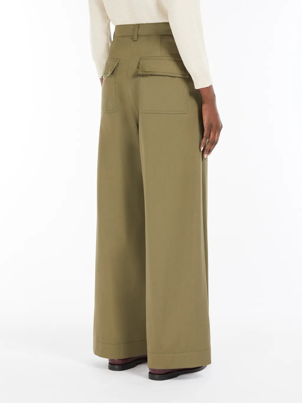 Weekend Max Mara Nebbie Wide-Leg Trousers