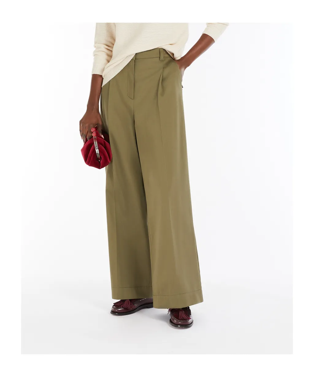 Weekend Max Mara Nebbie Wide-Leg Trousers