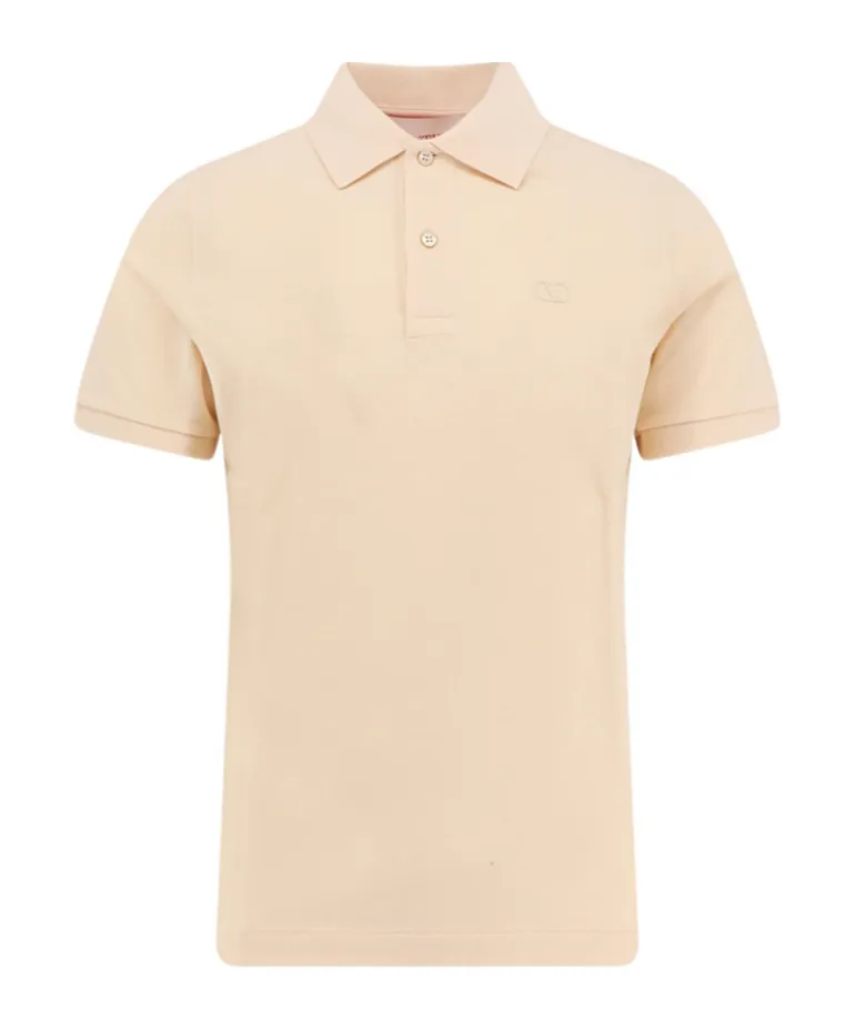 Valentino Logo Embroidered Short-Sleeved Polo Shirt